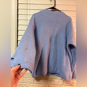 LOFT Blue Knit Sweater